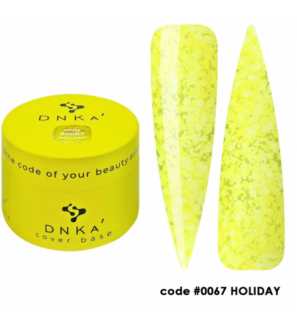 Камуфлирующая база DNKa' №0067 Holiday, объем 30 мл